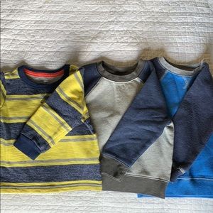 Little boys sweatshirt lot